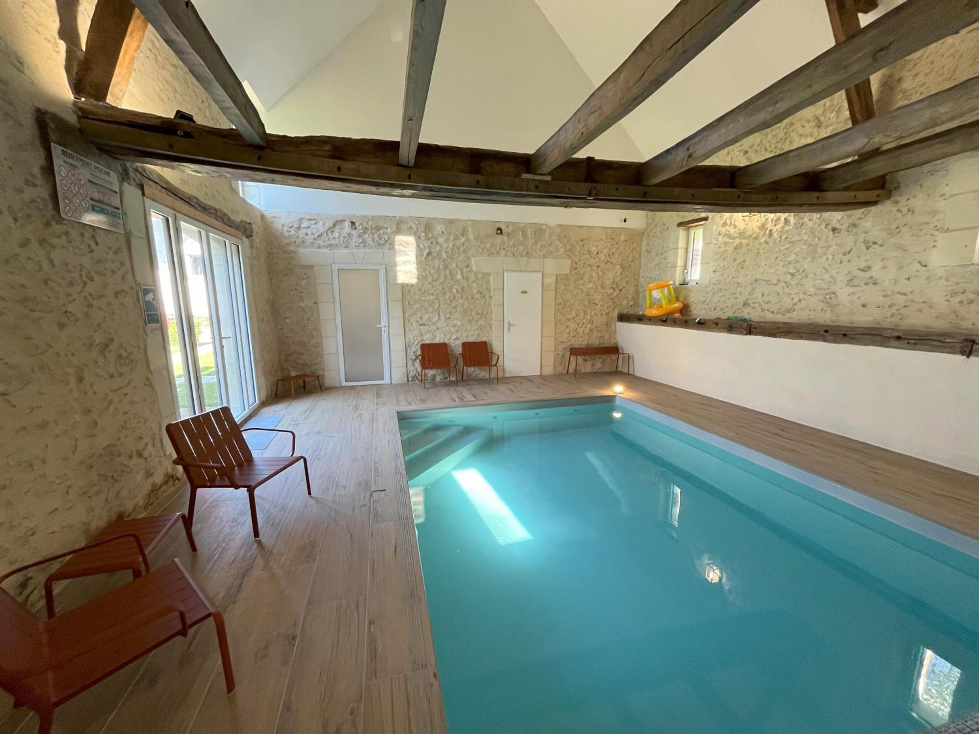 Les Gites De La Pellerie - 2 Piscines Interieur & Exterieur - Touraine - 3 Gites - Familial, Calme, Campagne Saint-Branchs المظهر الخارجي الصورة